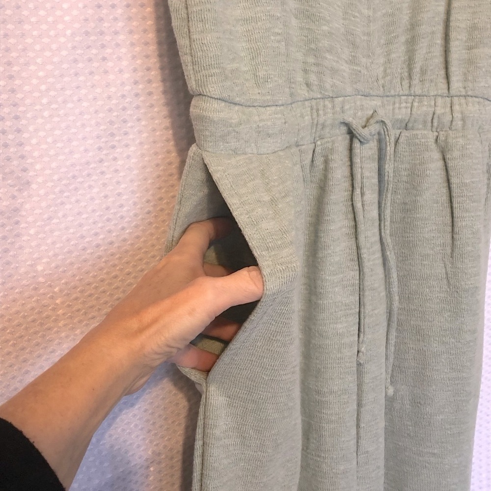 NWOT Free People Bicoastal Jumpsuit w/o cardigan - Picture 8 of 13